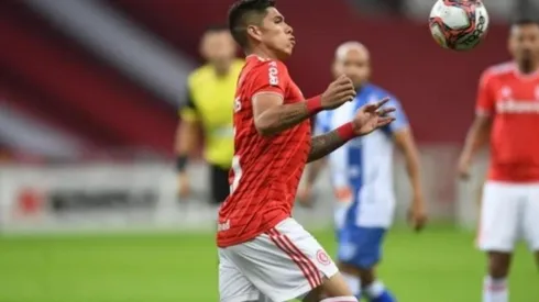 Palacios viajó con Inter para disputar Libertadores.