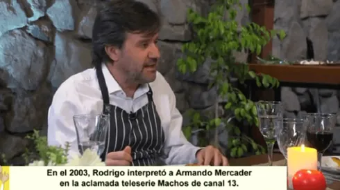 El actor recordó algunos momentos de la exitosa teleserie de 2003.