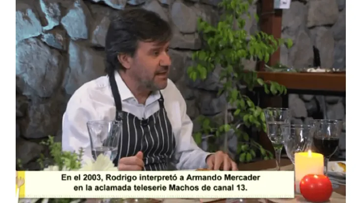 El actor recordó algunos momentos de la exitosa teleserie de 2003.