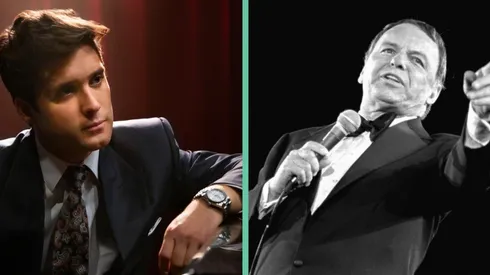 El Luis Miguel de Diego Boneta junto a Frank Sinatra.
