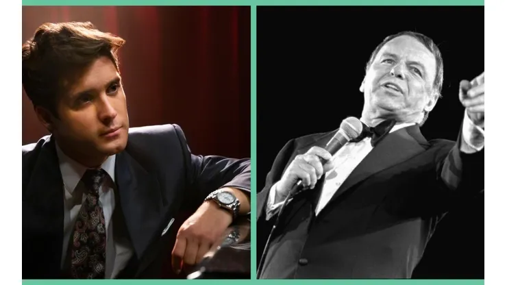 El Luis Miguel de Diego Boneta junto a Frank Sinatra.