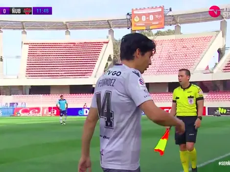 Mati Fernández sale lesionado a los doce minutos en La Serena