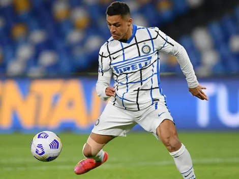 Alexis Sánchez es titular en el campeón Inter