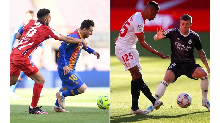 Real Madrid en caso de ganar a Sevilla puede sacar provecho del empate entre Barcelona y Atlético.