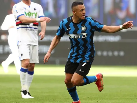 ¡En llamas! Alexis Sánchez define como crack y marca su doblete