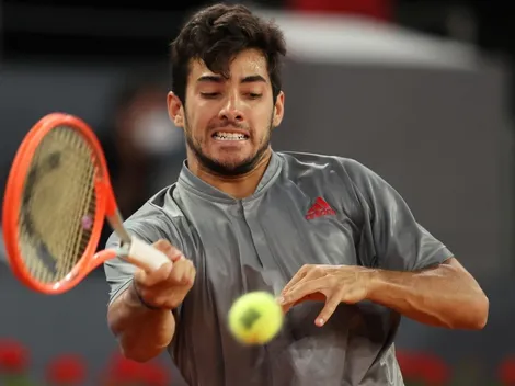 Cristian Garin tendrá un duro debut en el Masters 1000 de Roma