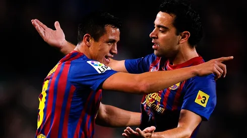 Xavi llenó con elogios a Alexis Sánchez y Claudio Bravo.