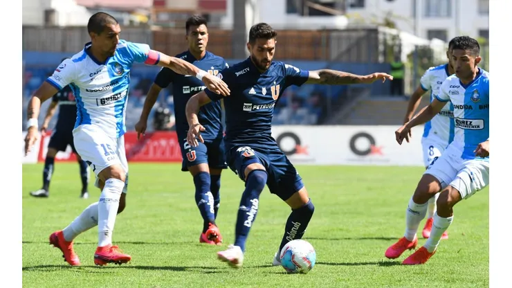 Universidad de Chile registra cuatro derrotas consecutivas en Antofagasta