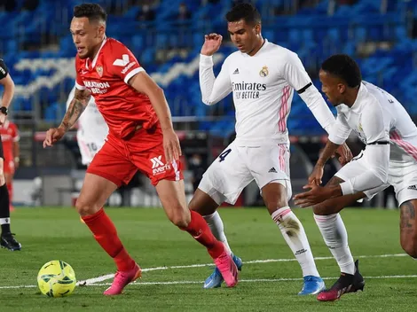 Real Madrid empata ante Sevilla y mantiene la Liga al rojo