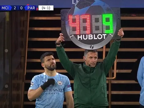 Sergio Agüero explica con gracia el error en su cambio