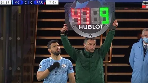 La cara de Sergio Agüero lo dice todo por el error de Sergio Agüero.