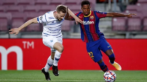 Ansu Fati no juega desde finales de noviembre con Barcelona.