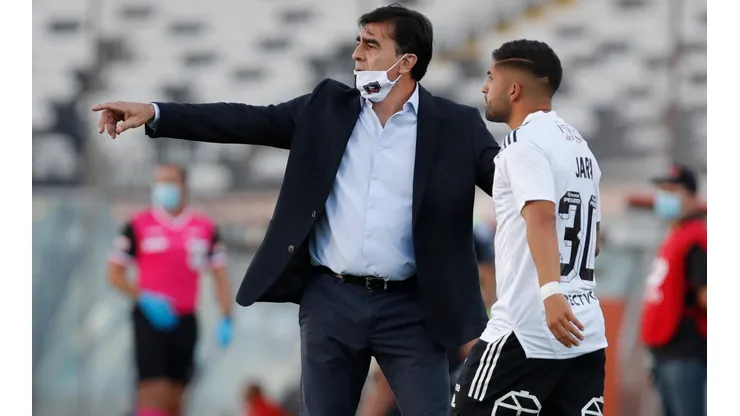 Quinteros valoró la entrega de todos los futbolistas de Colo Colo.