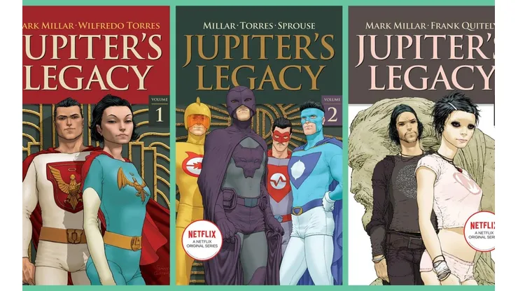 El Legado de Júpiter debutó como cómic en 2013.