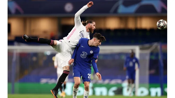 Sergio Ramos volvió a la titularidad ante Chelsea en Champions League.