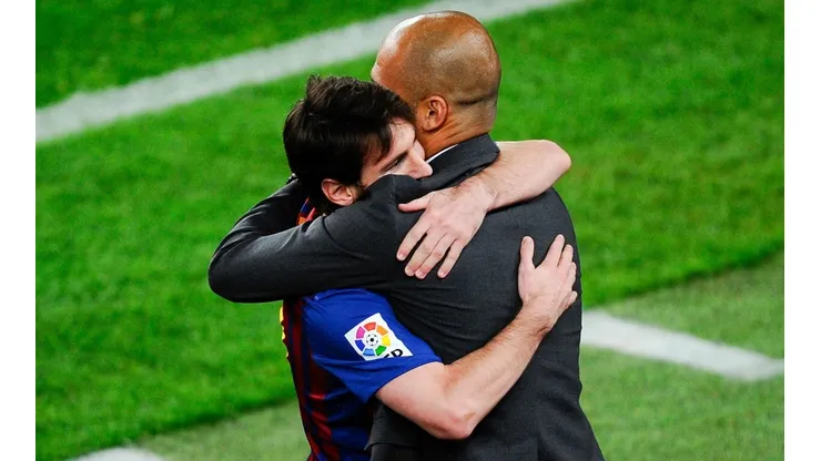 Lionel Messi y Pep Guardiola tiene una relación fantástica hace muchos años
