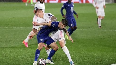Toni Kroos sacó su jerarquía para responderle a Mason Mount.