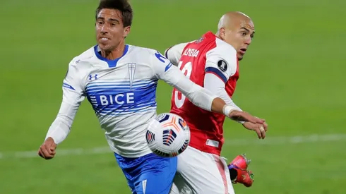 Valencia marcó uno de los tantos de la victoria cruzada ante Nacional.