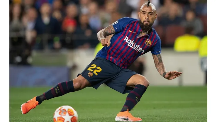 Arturo Vidal estuvo dos temporadas en Barcelona, pero no pudo ganar las dos ligas en las que intervino