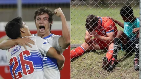 Clemente Montes aparece desconsolado en una imagen de 2019. El delantero de Universidad Católica fue figura en Copa Libertadores