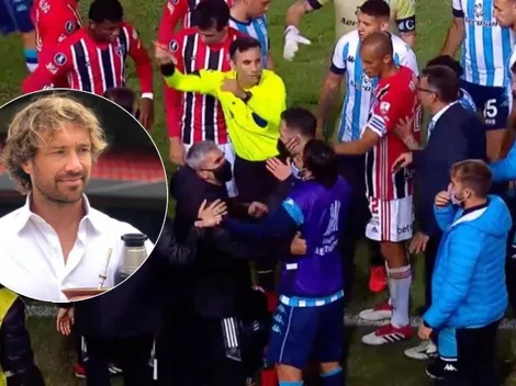 Lugano explota contra Piero Maza: "¡Estoy loco!"