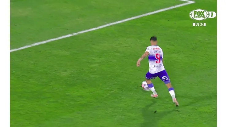 Zampedri puso el triunfo parcial para la UC a los 30'.