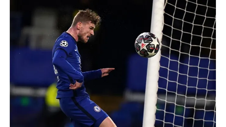Timo Werner pone el 1-0 para Chelsea contra Real Madrid en Champions.