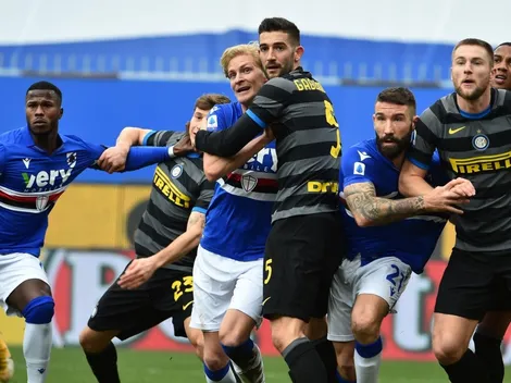 Juega el campeón: Inter de Milán recibe a la Sampdoria