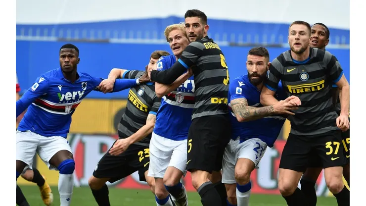A falta de cuatro jornadas, el Inter ya es campeón, pero de todas maneras debe jugar frente a la Sampdoria.