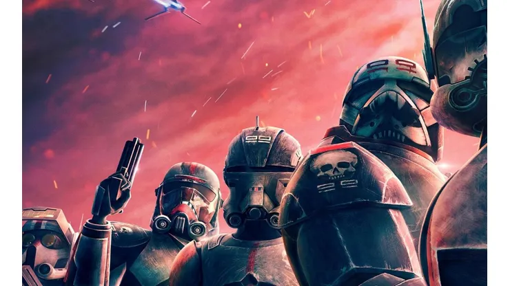 The Bad Batch es un spin off de otra serie animada de Star Wars, The Clone Wars.