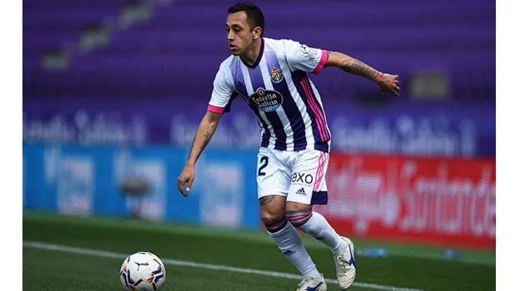 Fabián Orellana se lesiona y se pierde la recta final de La Liga en el Valladolid.