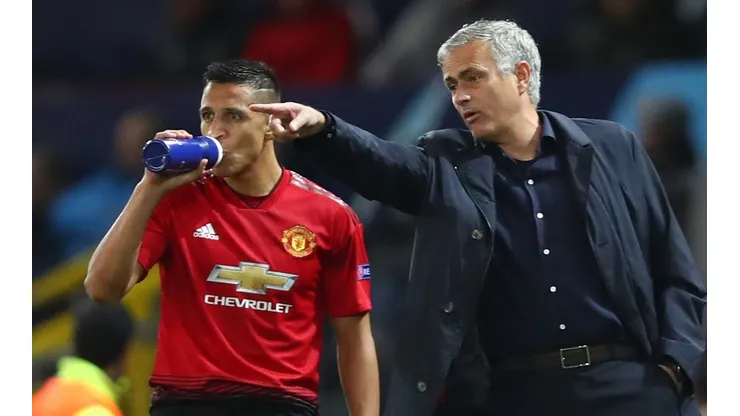 Alexis Sánchez nunca pudo rendir a cabalidad en Manchester United, que vivió su época más oscura al mando de Jose Mourinho