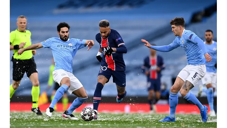 Neymar fue uno de los señalados en la eliminación del PSG.