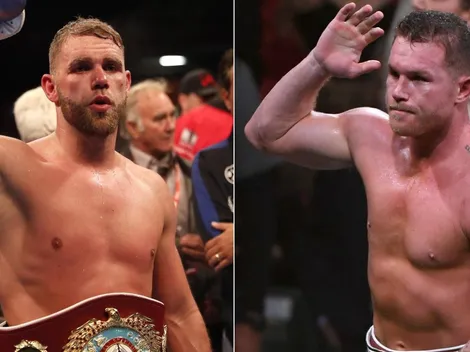 Saunders no llega a careo con Canelo y deja pelea en riesgo