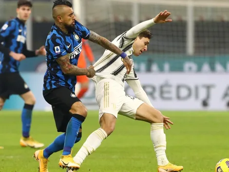 Vidal encabeza top 5 de ganadores de Serie A con Inter y Juve