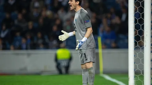 Casillas en su última etapa de jugador