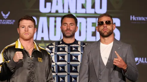 Canelo Álvarez pondrá en juego su título Supermediano frente al británico Saunders.