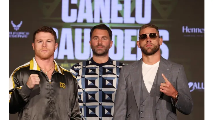 Canelo Álvarez pondrá en juego su título Supermediano frente al británico Saunders.