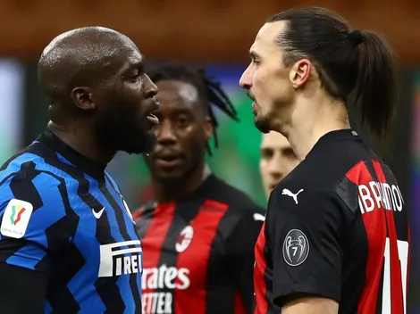 Lukaku saca de paseo Zlatan en medio de festejos por el Scudetto