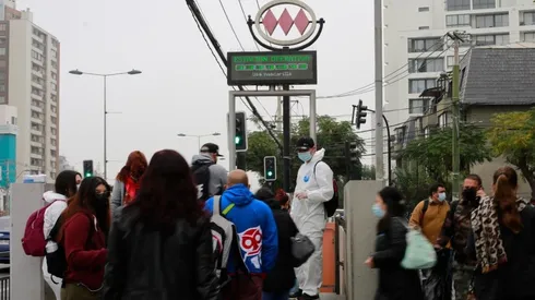 El Metro de Santiago ha mantenido sus funciones durante toda la cuarentena en el país.