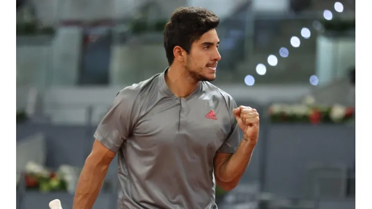 Garin celebra su victoria sobre Verdasco en Madrid