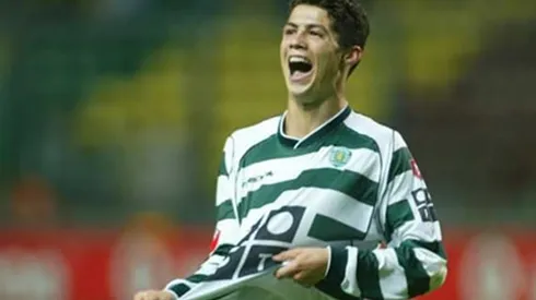 Cristiano Ronaldo jugó la temporada 2002-2003 en el Sporting CP