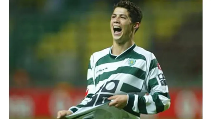 Cristiano Ronaldo jugó la temporada 2002-2003 en el Sporting CP