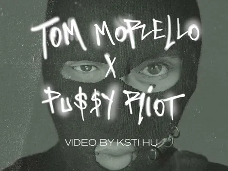 Tom Morello estrena colaboración con Pussy Riot