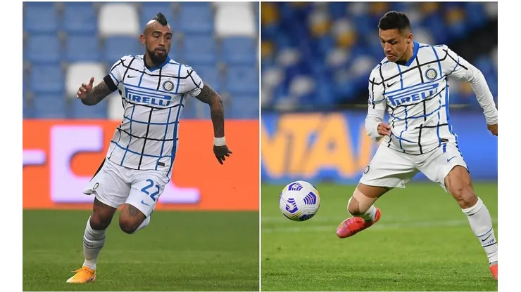 El Scudetto es el quinto título de los chilenos compartiendo equipo.