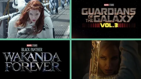 Black Widow, Guardians of the Galaxy Vol. 3, Black Panther Wakanda Forever y Eternals, son algunos de los títulos que están en el calendario de estrenos de Marvel.