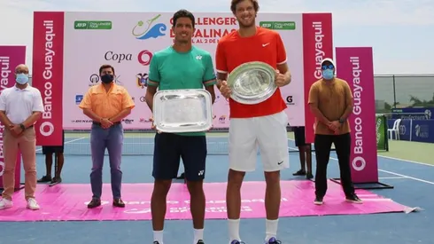 Nico Jarry no pudo sumar su segundo título en Ecuador.