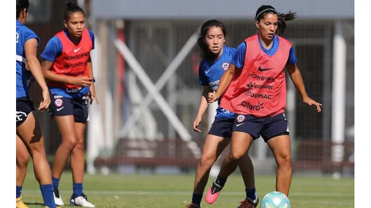La selección chilena trabaja en el microciclo con miras a los Juegos Olímpicos
