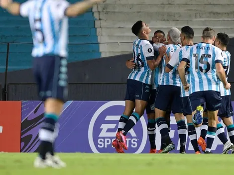 La legión de chilenos de Racing recibe a São Paulo de Dani Alves