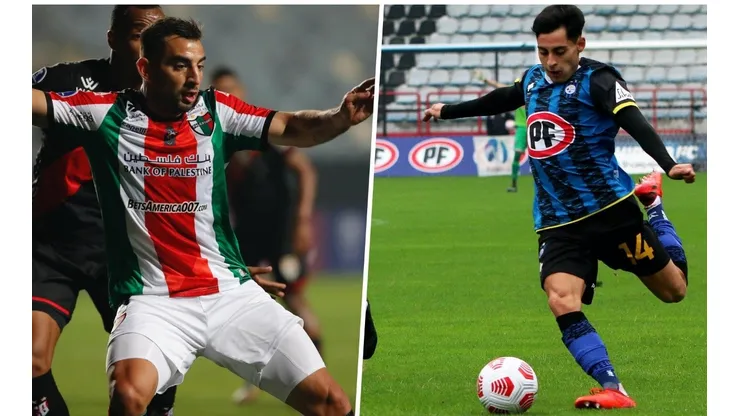 Palestino y Huachipato viven presentes dispares en Copa Sudamericana.